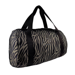 Borsa mare AM2 Absolute Mess poliestere stampato con zip sicura