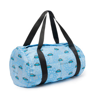 Borsa mare AM2 Absolute Mess poliestere stampato con zip sicura