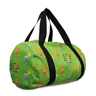 Borsa mare AM2 Absolute Mess poliestere stampato con zip sicura