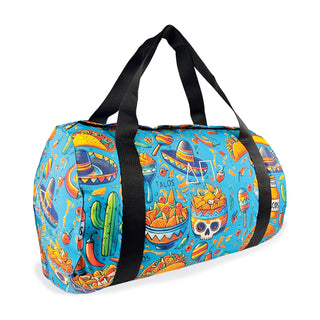 Borsa mare AM2 Absolute Mess poliestere stampato con zip sicura