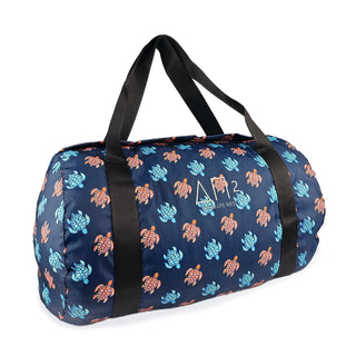 Borsa mare AM2 Absolute Mess poliestere stampato con zip sicura