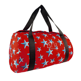 Borsa mare AM2 Absolute Mess poliestere stampato con zip sicura