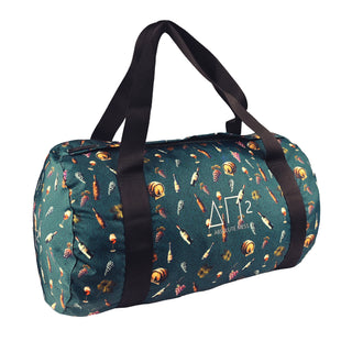 Borsa mare AM2 Absolute Mess poliestere stampato con zip sicura