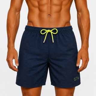 Costume Uomo Lino-Viscosa Blu con Ricamo