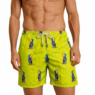 Costume mare uomo a pantaloncino AM2. Leggero, asciuga rapido e veste comodo. Stile italiano per vivere l’estate dentro e fuori dall’acqua.