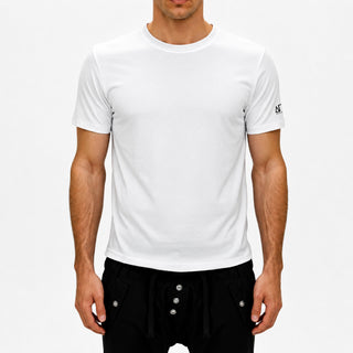 Camiseta de cuello redondo Pure Blanca