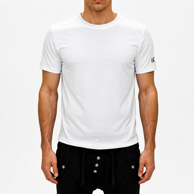T-Shirt Girocollo Pure White
