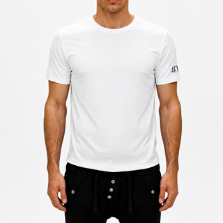 T-Shirt Girocollo Pure White