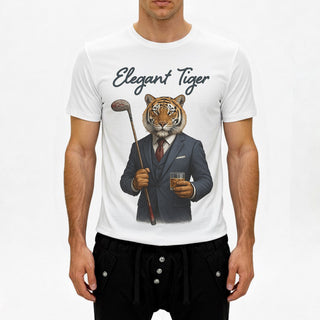 T-shirt Elegant Tiger