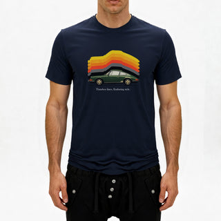 T-shirt uomo in cotone premium con stampa- AM2 Absolute Mess