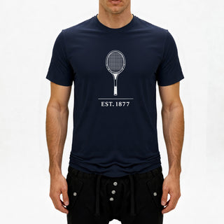 T-shirt uomo in cotone premium con stampa- AM2 Absolute Mess