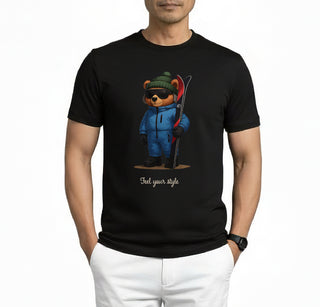 T-shirt Ski Bear