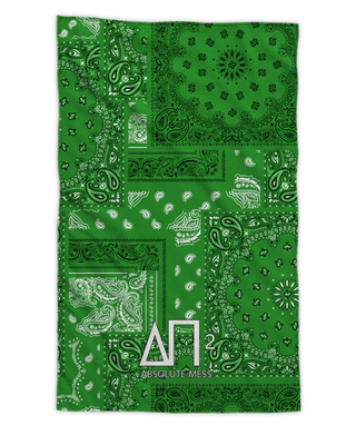 Bandana Verde Beach Towel