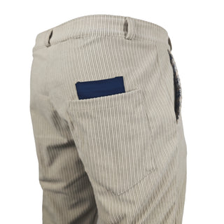 Pantalone Velluto Beige